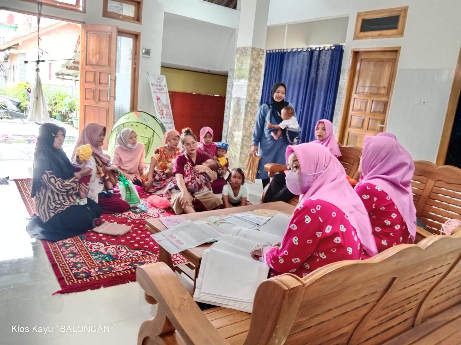 GELARAN POSYANDU BALITA BULAN APRIL BINA SEJAHTERA 2, 3, 6, DAN 11 DESA KAMULYAN 