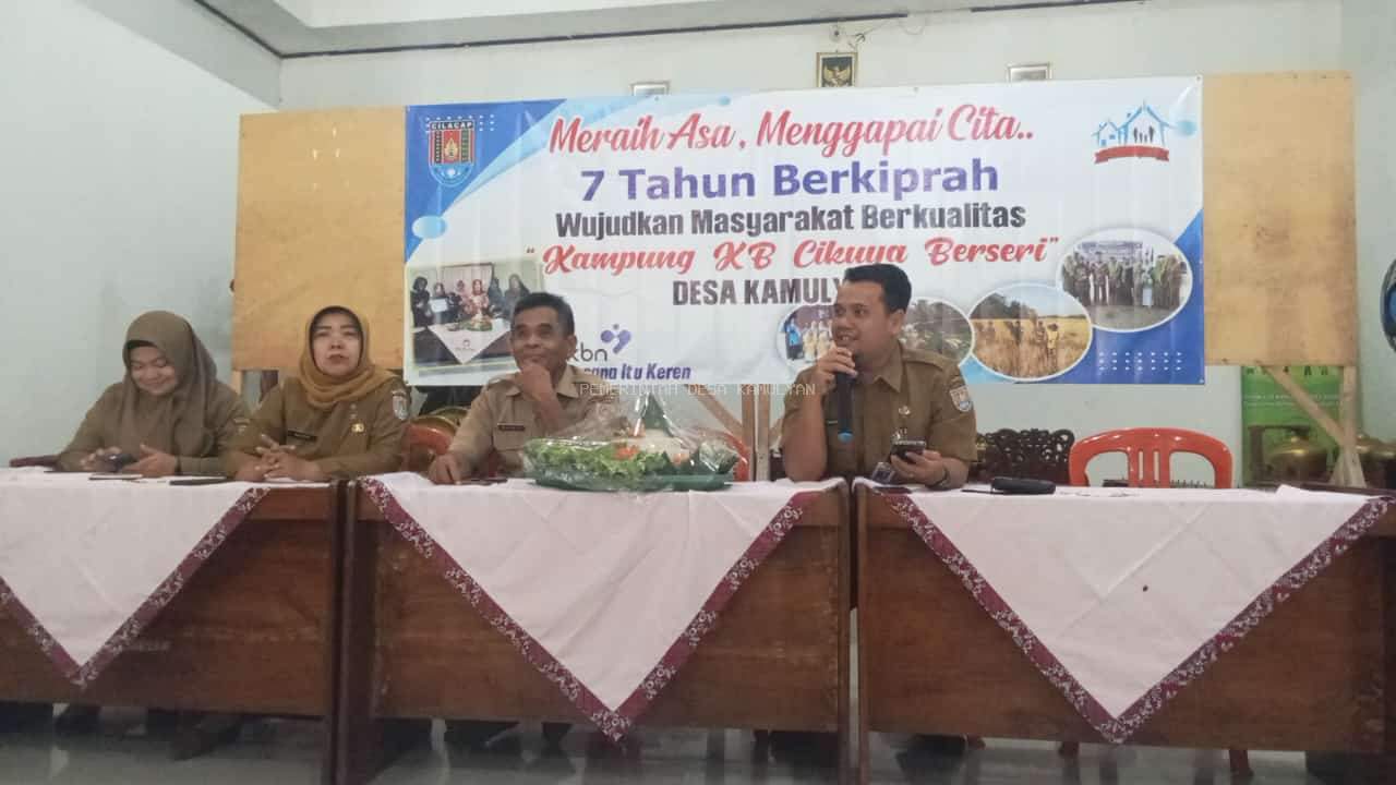 HUT KE-7 KAMPUNG KB CIKUYA BERSERI WUJUDKAN MASYARAKAT BERKUALITAS