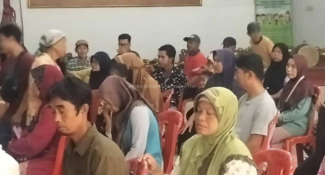 61 WARGA DESA KAMULYAN KECAMATAN BANTARSARI CALON PENERIMA BSPS MASING-MASING AKAN TERIMA RP. 20 JUTA